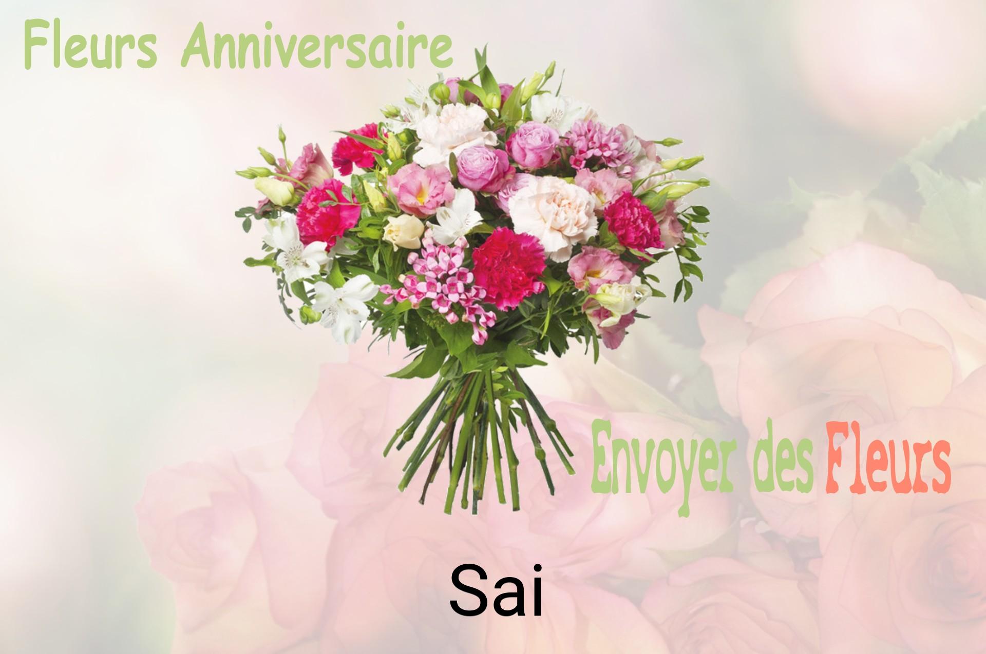 Bouquet de fleurs d’anniversaire livré à Sai